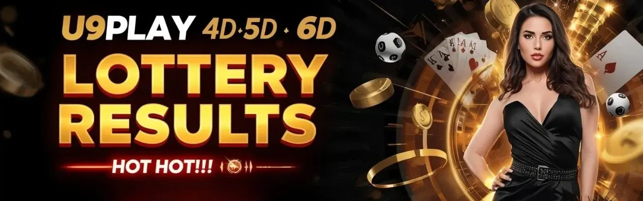U9play 4D 5D 6D lottery results Malaysia