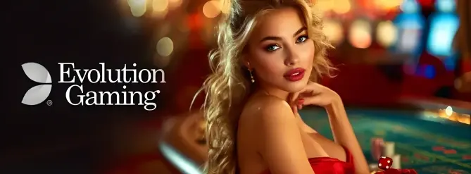 Evolution Gaming live casino on U9play
