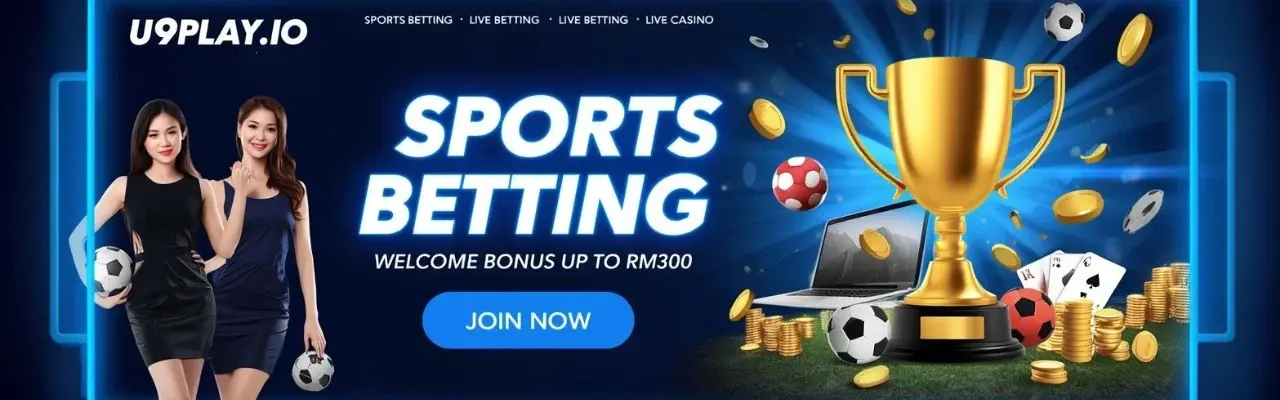 U9play sportsbook Malaysia banner